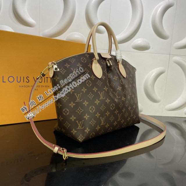 LV路易威登2023专柜新款M45987 LV老花Boétie中号拉链托特包手提女包 ydh5457